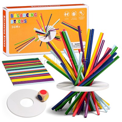 Игра баланс "Цветные палочки"