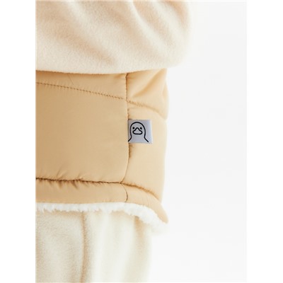 Жилет утепленный KAFTAN, размер 32 (110-116), бежевый