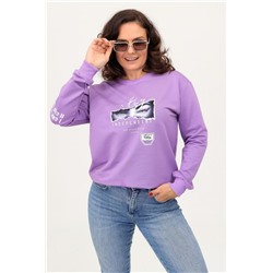 Свитшот женский 88515 (Фиолетовый)