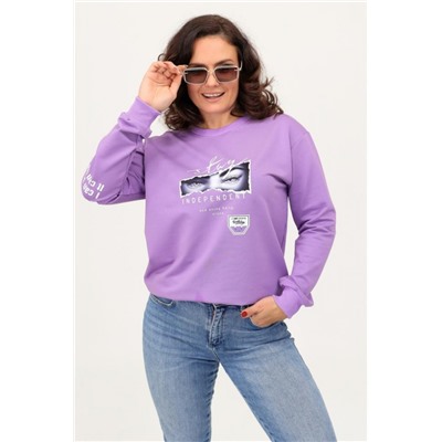 Свитшот женский 88515 (Фиолетовый)