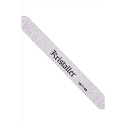 Kristaller Пилка для ногтей прямая 100/180 грит, серый KRISTALLER, 1107547