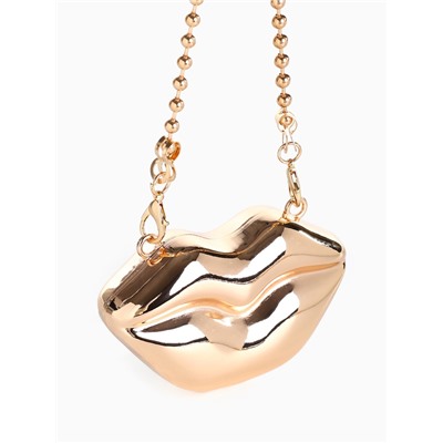 УЦЕНКА Сумка жен. 16.5×3.5×11, отд на магните, длин цепочка, золото