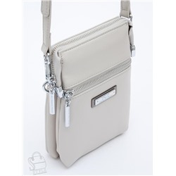 Сумка женская кожаная 0782CH l.gray Polina&Eiterou  в Новосибирске