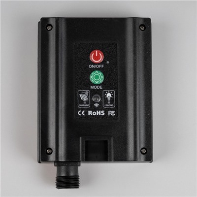 Садовый светильник «Одуванчики», уличный, на солнечной батарее, 4 шт., 78 см, 320 LED, свечение мульти