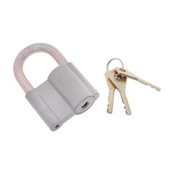 Замок навесной, 52×80 мм, 3 ключа