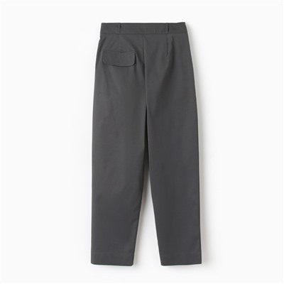 Брюки женские классические MINAKU: Safari, цвет графит, размер 50