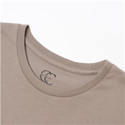 Футболка мужская, цвет коричневый, размер 54 (3XL)