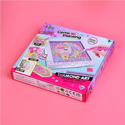 Мозаика алмазная "Динозаврик" в коробке