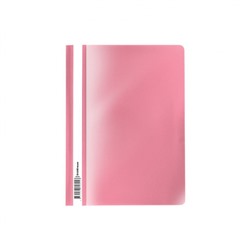Скоросшиватель А4 пластиковый Fizzy Pastel 53659 розовый ErichKrause