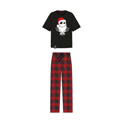 Комплект для мужчин: фуфайка (футболка) трикотажная, брюки текстильные