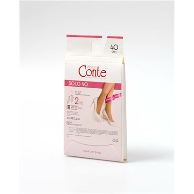 Полиамидные CONTE SOLO 40  Носки женские