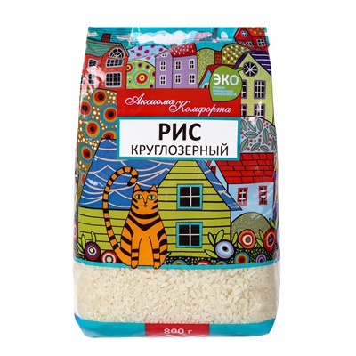 Рис длиннозёрный, 800 г
