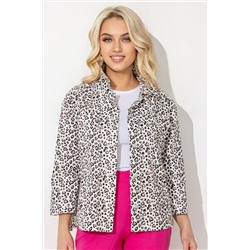 Жакет женский  4330/02/Белый, розовый