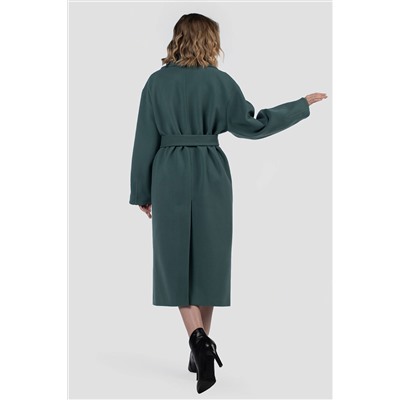 01-12216 Пальто женское демисезонное (пояс)