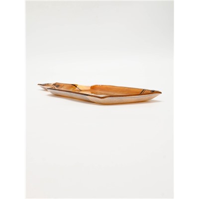 Тарелка плоская стеклянная «Ужин без вина», 11.3×34.5 см, 18+