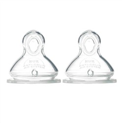 NUK, Smooth Flow Replacement Nipples, 6+ Months, 2 Nipples