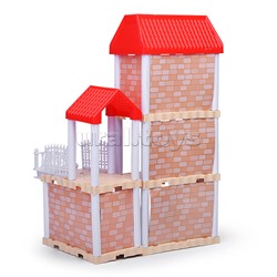 Дом для куклы "Моя вилла" с мебелью, в коробке