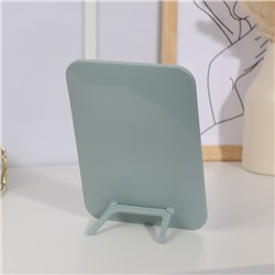 Зеркало настольное, прямоугольное, 14×19.5 см, (11.5×15 см), МИКС