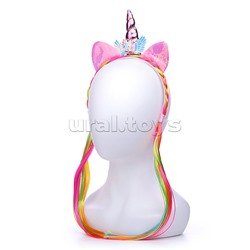 Ободок карнавальный "Единорожка" в пакете