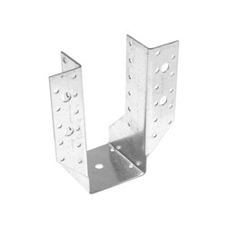 Опора бруса 76×155 OBR R, открытая, цинк, 1 шт.