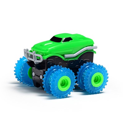 Машина-трюкач на батарейках, в коробке