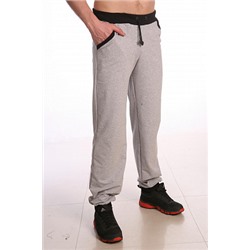 Брюки "МАНЖЕТ" серый с черным распродажа