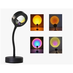 Настольная лампа "Закат" Радужная проекционная лампа 220 V