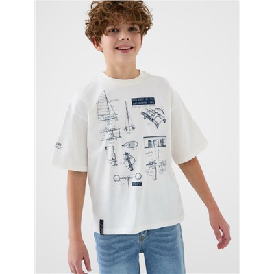 Фуфайка трикотажная для мальчиков (футболка)