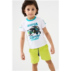 Фуфайка трикотажная для мальчиков (футболка) PLAYTODAY, 1239605