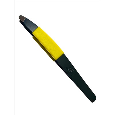 Ellis Cosmetic Ellis Пинцет косметический EC RP 031-2, изогнутый, скошенный край, 9,5 см 28384