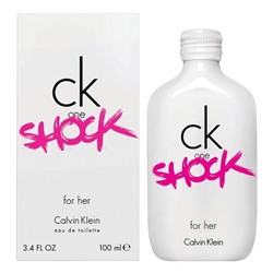CALVIN KLEIN CK ONE SHOCK edt (w) 100ml