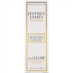 Jeffrey James Botanicals, Сияние Максимальное восстановление влаги, 1,0 унция (29 мл)