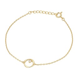 Браслет, куб.циркон., NS-5374