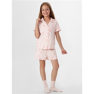 КОМПЛЕКТ ДЛЯ ДЕВОЧЕК (РУБАШКА, ШОРТЫ) 567745