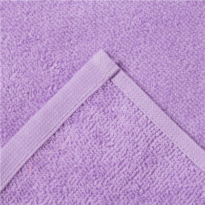 Салфетки махровые декоративные «Этель. 8 Марта», 4 шт., 30×30 см, 100% хлопок, бордовые/сиреневые