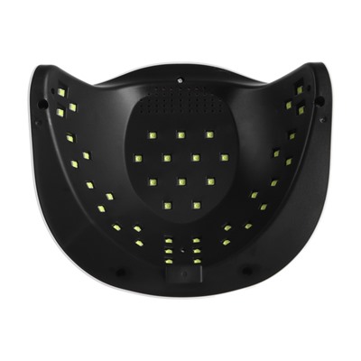 Лампа для маникюра Luazon LUF-12, UV/LED, 42 диода, 168 Вт, таймер, бело-золотая