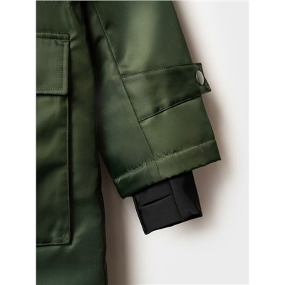 Пальто текстильное с полиуретановым покрытием для девочек