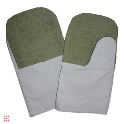 Рукавицы х/б с брезентовым наладонником