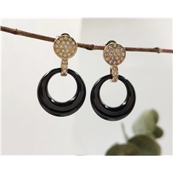 Серьги с керамикой