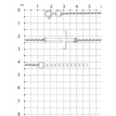 Браслет из серебра родированный 925 пробы 3742р