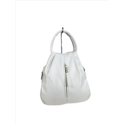 Женская сумка-рюкзак из искусственной кожи, цвет  белый