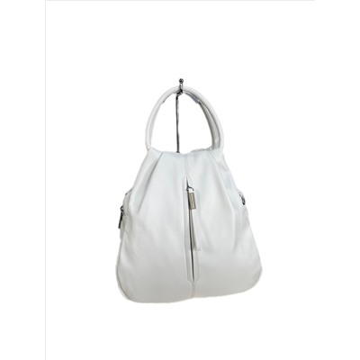 Женская сумка-рюкзак из искусственной кожи, цвет  белый