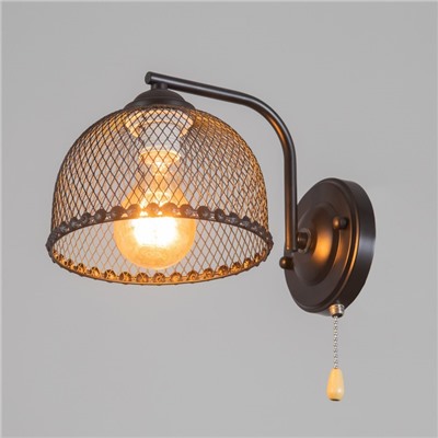 Бра «Лаймин» Е27 40 Вт черный