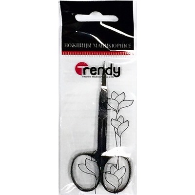 Trendy НОЖНИЦЫ SS-509S д/кутикулы узкие изогн.