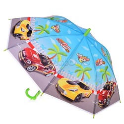 Зонт детский "Супер гонка" вид 1 (48,5 см)