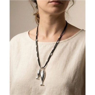 Кулон на шнурке Рыбки