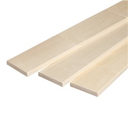 Наличник сращённый для бани «Добропаровъ», осина, сорт А, 2200×85×14 мм