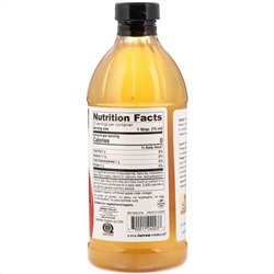 Jarrow Formulas, Органический Яблочный Уксус, 16 жидких унций (473 мл)