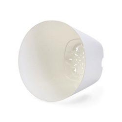 Горшок для цветов «Гранд», 15 л, d=29.5 см, h=31 см, пластиковый, с прикорневым поливом, белый