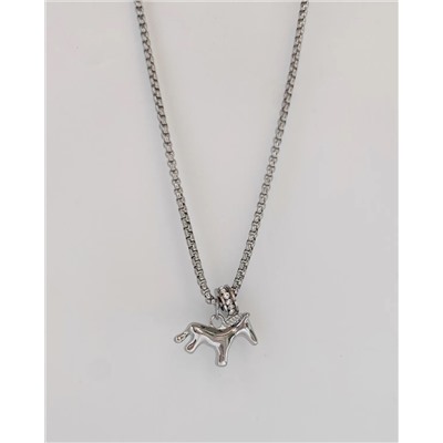Подвеска на цепочке Лошадка